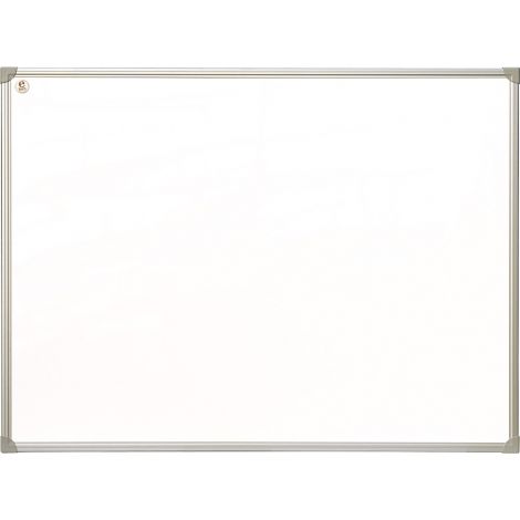 Tabla scolara alba magnetica 170x100 cm, cu rama din aluminiu - poza 2