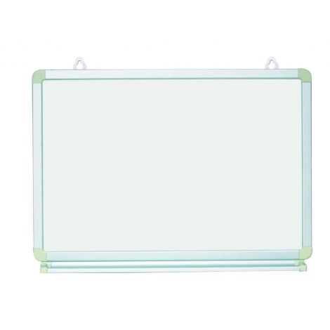 Tabla scolara magnetica de scris, alba, whiteboard, pentru markere, 90 x 60 cm