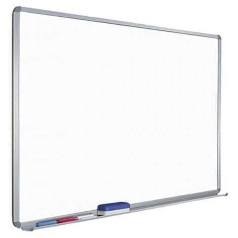 Tabla scolara magnetica de scris, alba, whiteboard, pentru markere, 90 x 60 cm - poza 2
