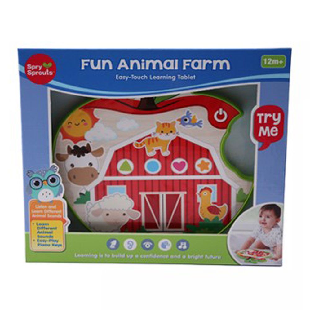 Tableta muzicala pentru bebelusi Ntoys Farm Fun Animal - poza 2
