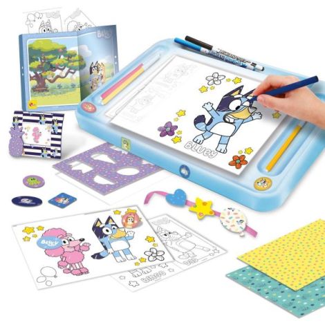 Tablita de desen cu lumini - bluey - poza 2