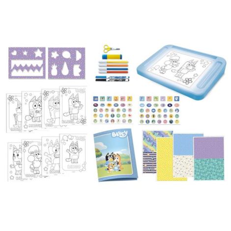 Tablita de desen cu lumini - bluey - poza 3