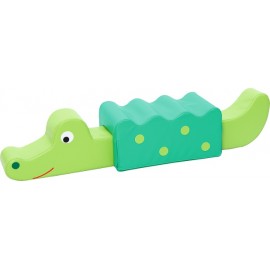 Taburet cu elemente senzoriale – Crocodil – Zoo - poza 1