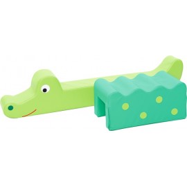 Taburet cu elemente senzoriale – Crocodil – Zoo - poza 2
