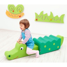 Taburet cu elemente senzoriale – Crocodil – Zoo - poza 4