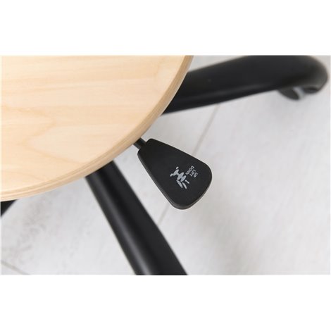 Taburet cu roti si inaltime reglabila, ideal pentru cabinet medical gradinita, scoala - poza 2