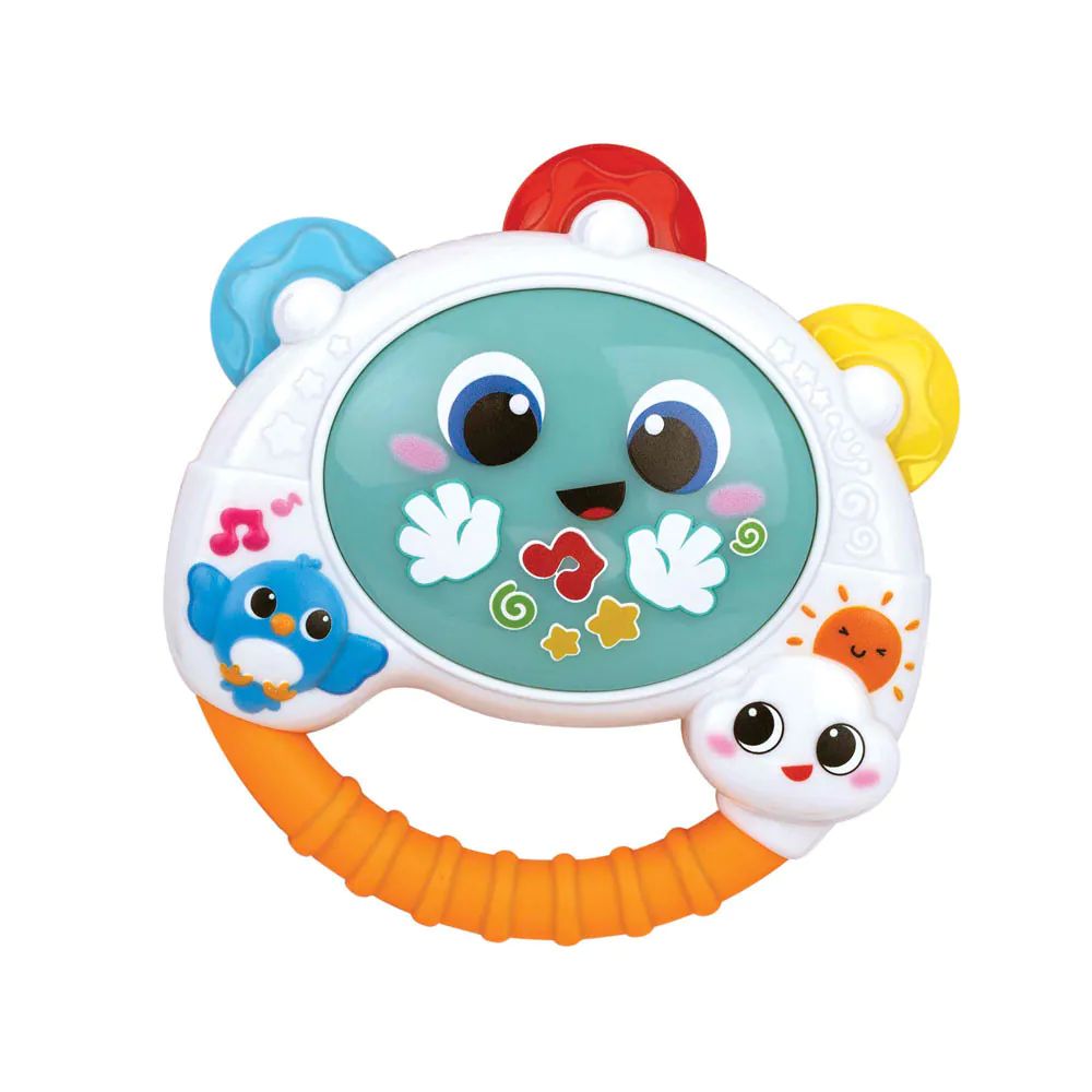 Tamburina cu sunete si lumini Winfun Baby Shaker - poza 1