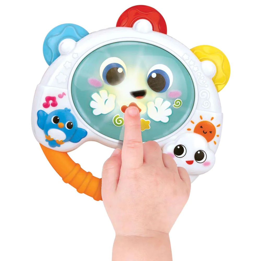 Tamburina cu sunete si lumini Winfun Baby Shaker - poza 3