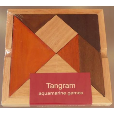 Tangram simplu din lemn XL - poza 2