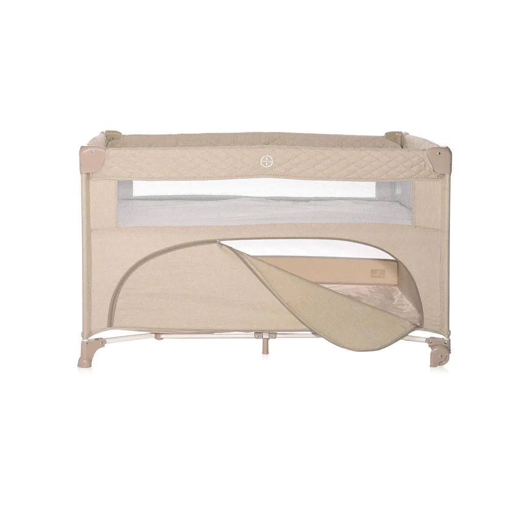 Tarc cu 2 niveluri Lorelli Up And Down 2023 Fog Beige Flying Friends - poza 3