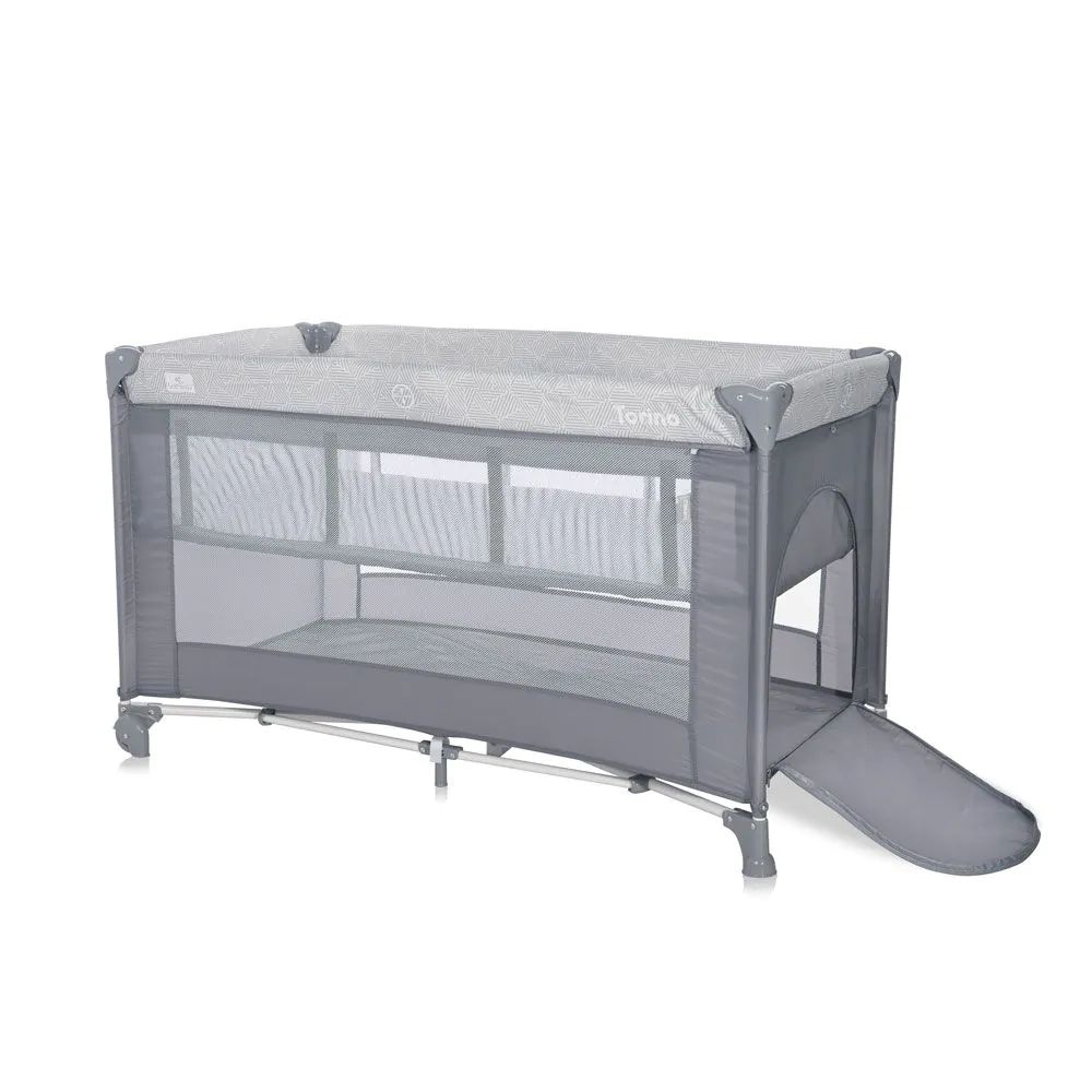 Tarc cu doua niveluri Lorelli Torino Grey Striped Elements - poza 3