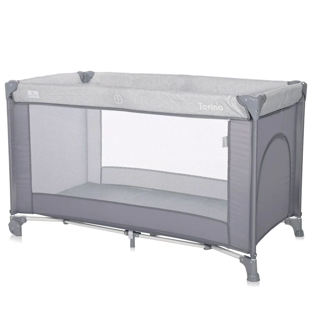 Tarc cu un nivel Lorelli Torino Grey Striped Element - poza 1