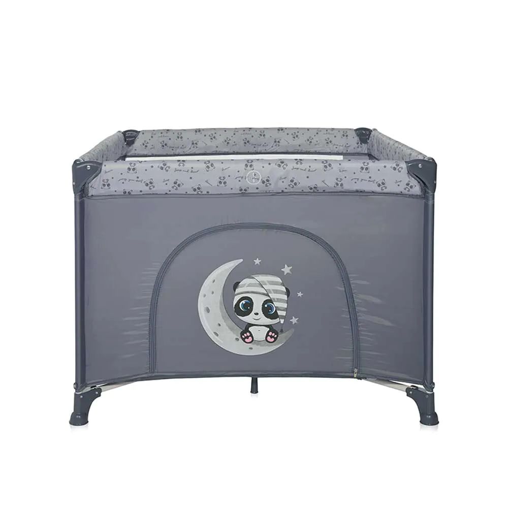 Tarc de joaca 100x100x70cm Lorelli Playground 2024 Gray Panda - poza 4