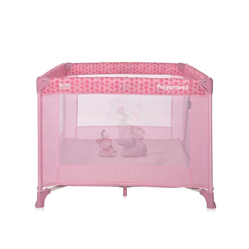 Tarc de joaca 100x100x70cm Lorelli Playground 2024 Mellow Rose Fellows - poza 2