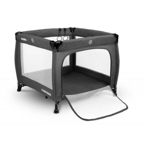 Tarc de joaca 83x83 cm Caretero QUADRA Grafit - poza 2