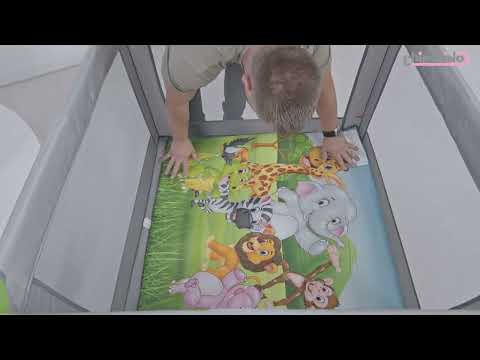 Tarc de joaca Chipolino Play 100 x 100 cm Pop Up 2024 Tiger - poza 2