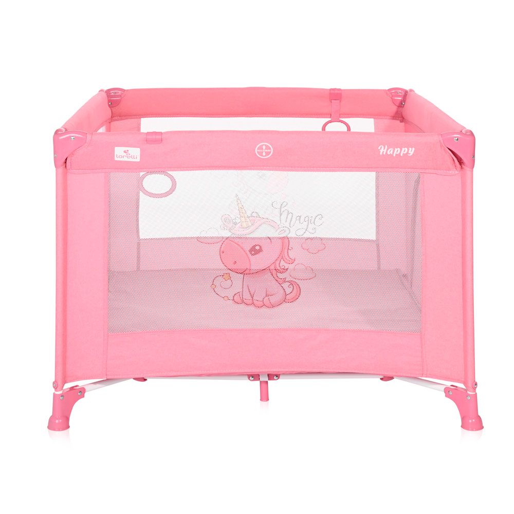 Tarc de joaca Lorelli Game Zone 100x100 cm Rose Velvet Unicorn - poza 3