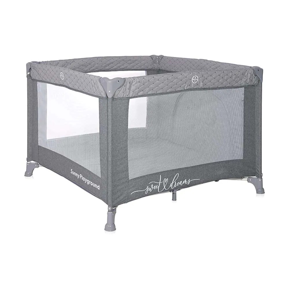 Tarc de joaca Lorelli Sunny 2024 100x100x74 cm Cool Grey Star - poza 1
