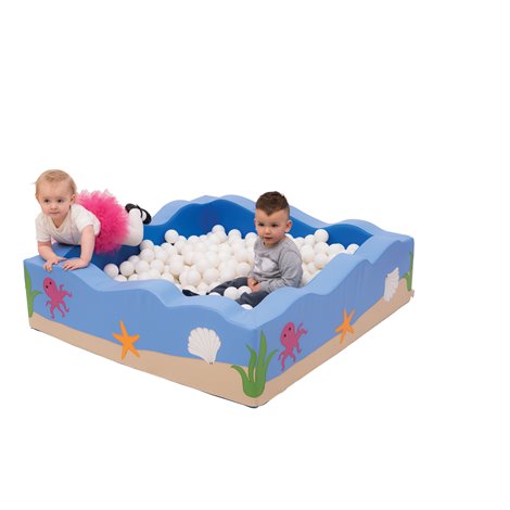 Tarc de joaca Ocean, 124x124x35 cm, cu certificat Oeko-Tex, cresa si gradinita - poza 5