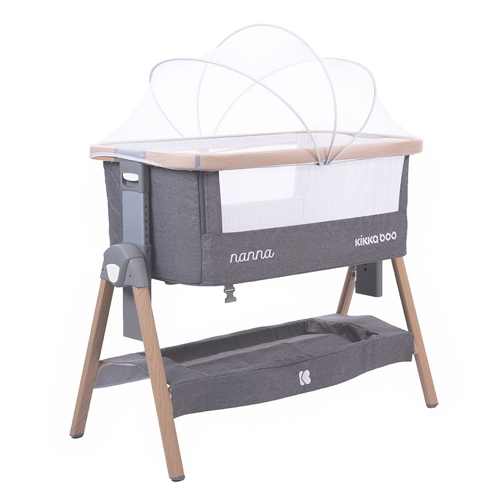 Tarc mic Kikka Nanna 2019 dark grey melange wood - poza 1