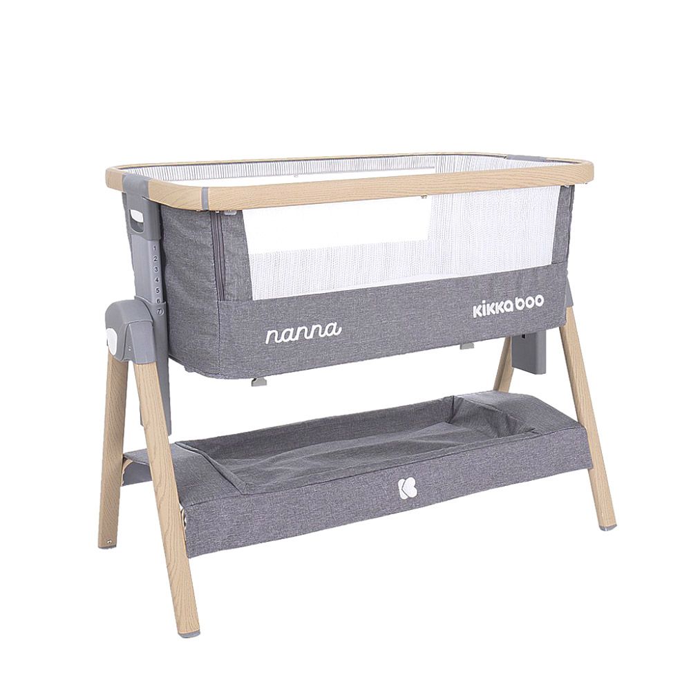 Tarc mic Kikka Nanna 2019 dark grey melange wood - poza 3