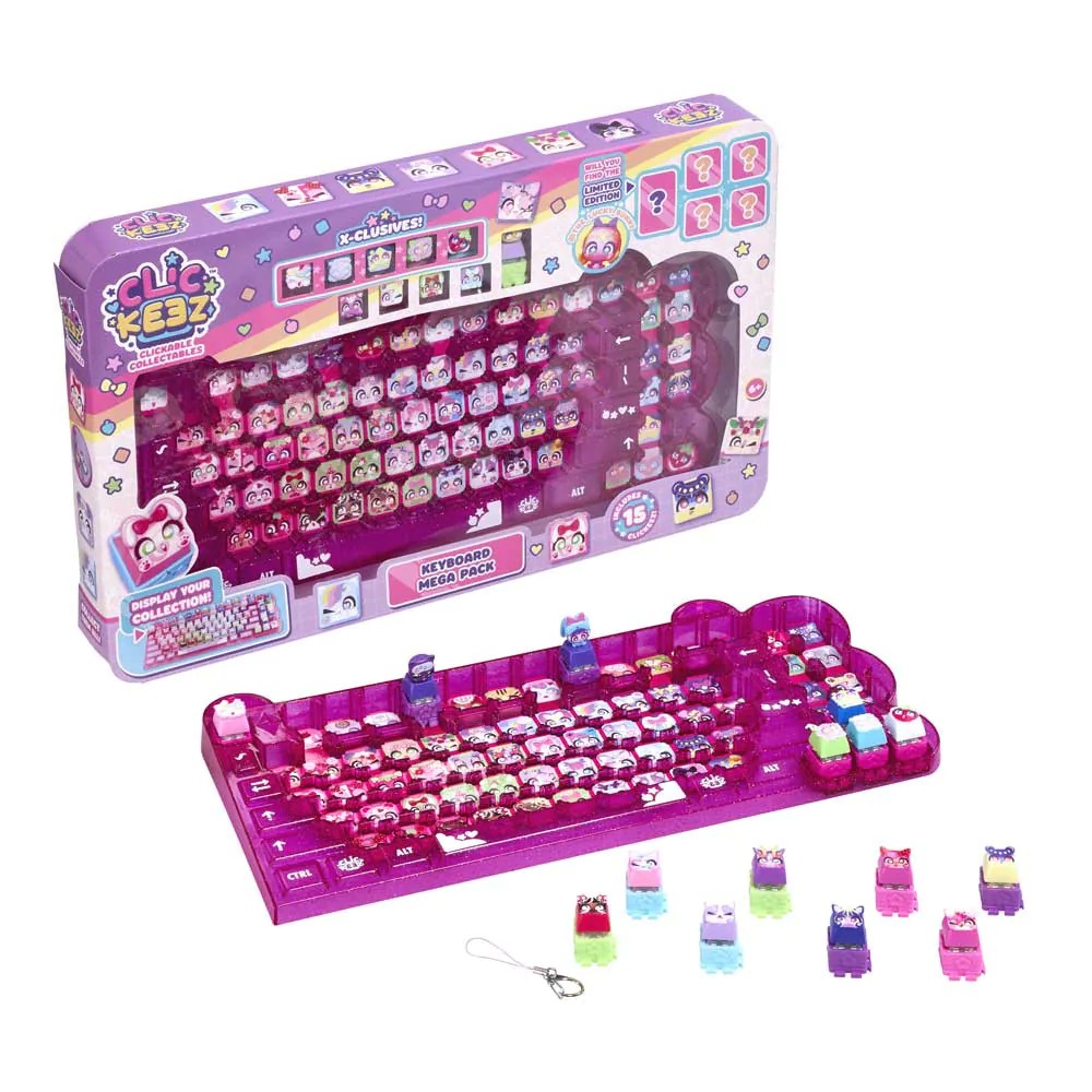Taste decorative Clickeez cu Tastatura Mega Pack 934111 - poza 2