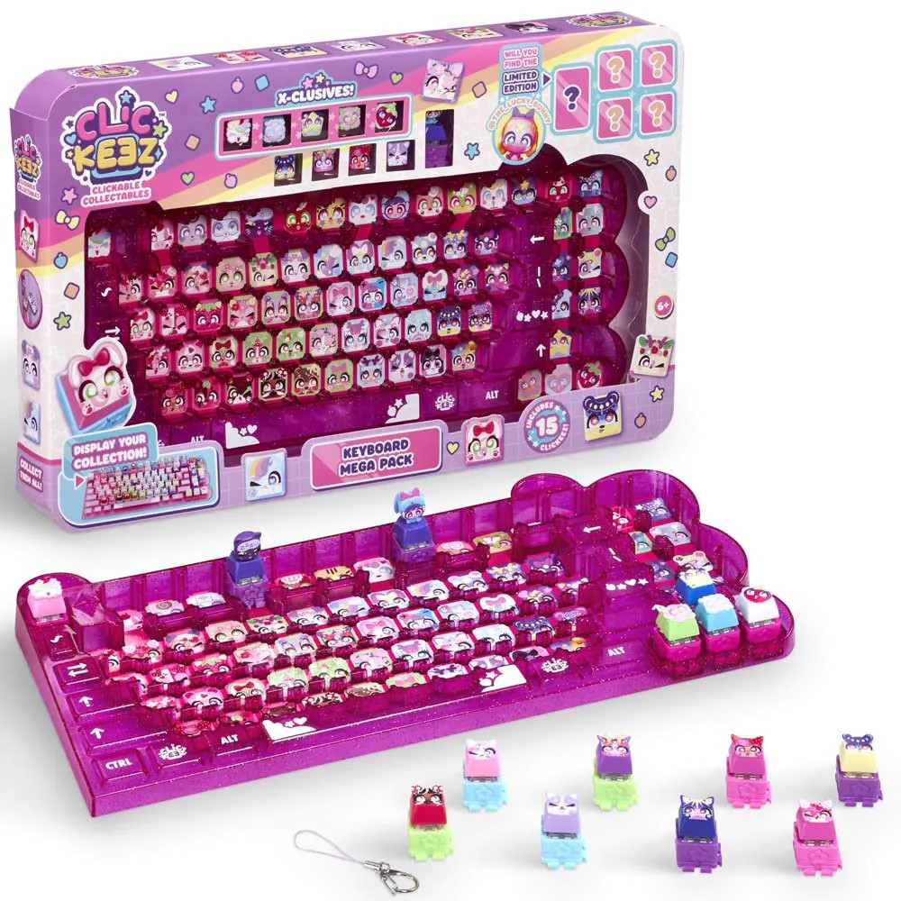 Taste decorative Clickeez cu Tastatura Mega Pack 934111 - poza 5