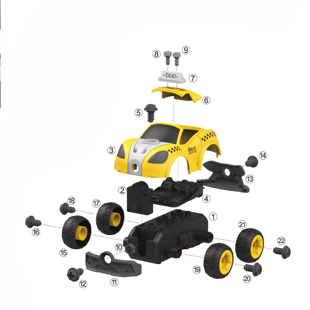 Taxi de asamblat City Tourist - poza 2