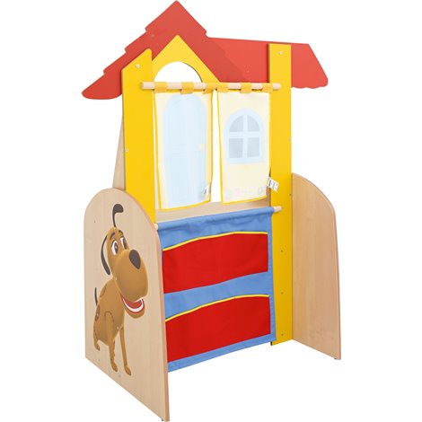Teatru de papusi - magazin TK, 128 x 65 x 154 cm, gradinita - poza 2