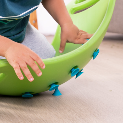 Teeter Popper , Jucarie de echilibru si distractie, verde - poza 4