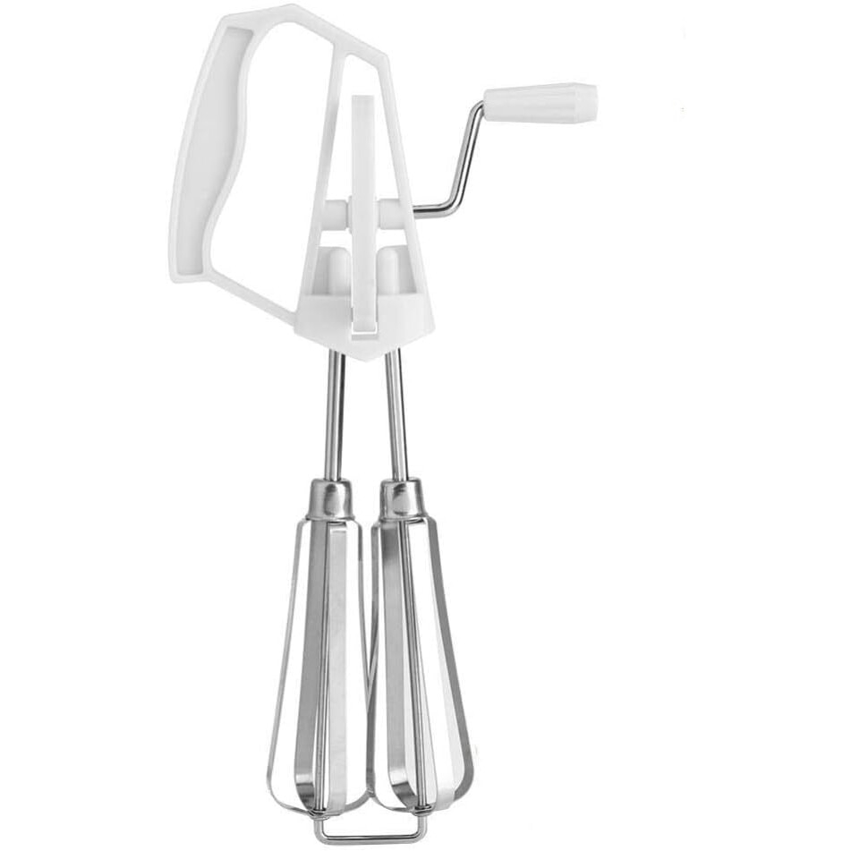 Tel manual rotativ pentru amestecat, inox, 25.5x13 cm