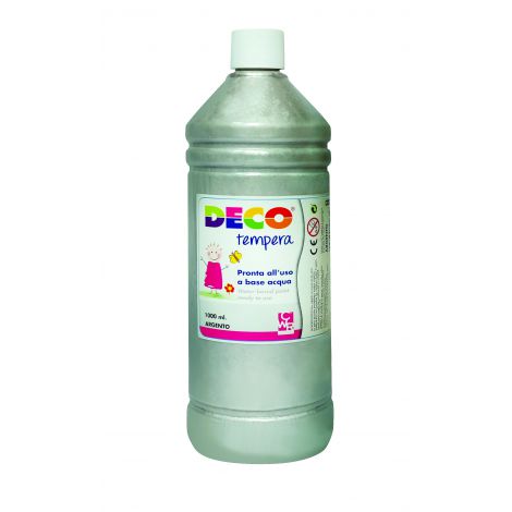 Tempera pentru pictura 1000 ml - Argintiu