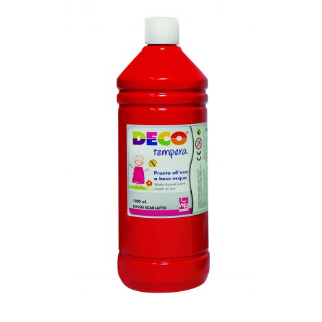 Tempera pentru pictura 1000 ml - Rosu