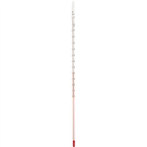 Termometru cu alcool, 30.4 cm, pentru laboratoare scolare, uz didactic