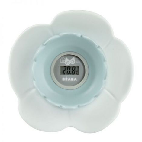 Termometru digital de camera si baie Beaba Lotus Green Blue - poza 1