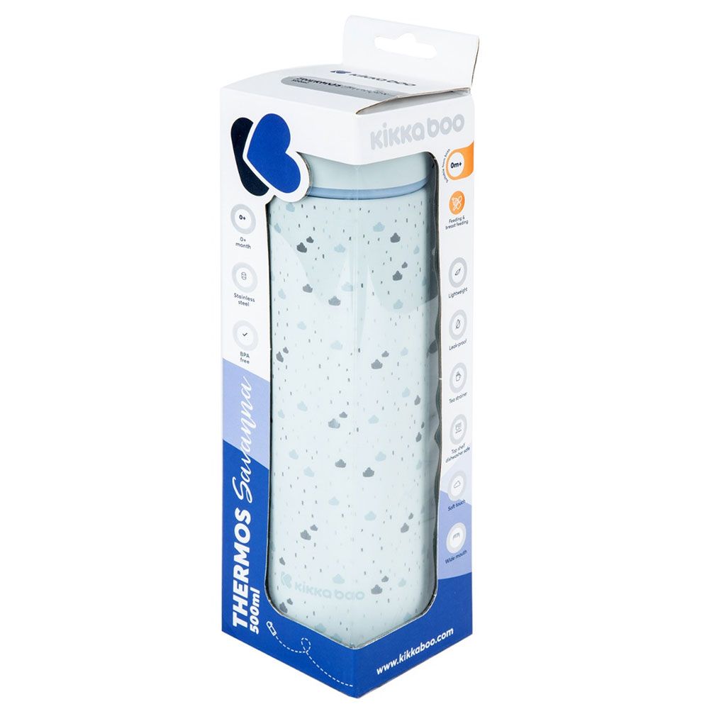 Termos Kikka Boo Savanna 500 ml albastru - poza 5