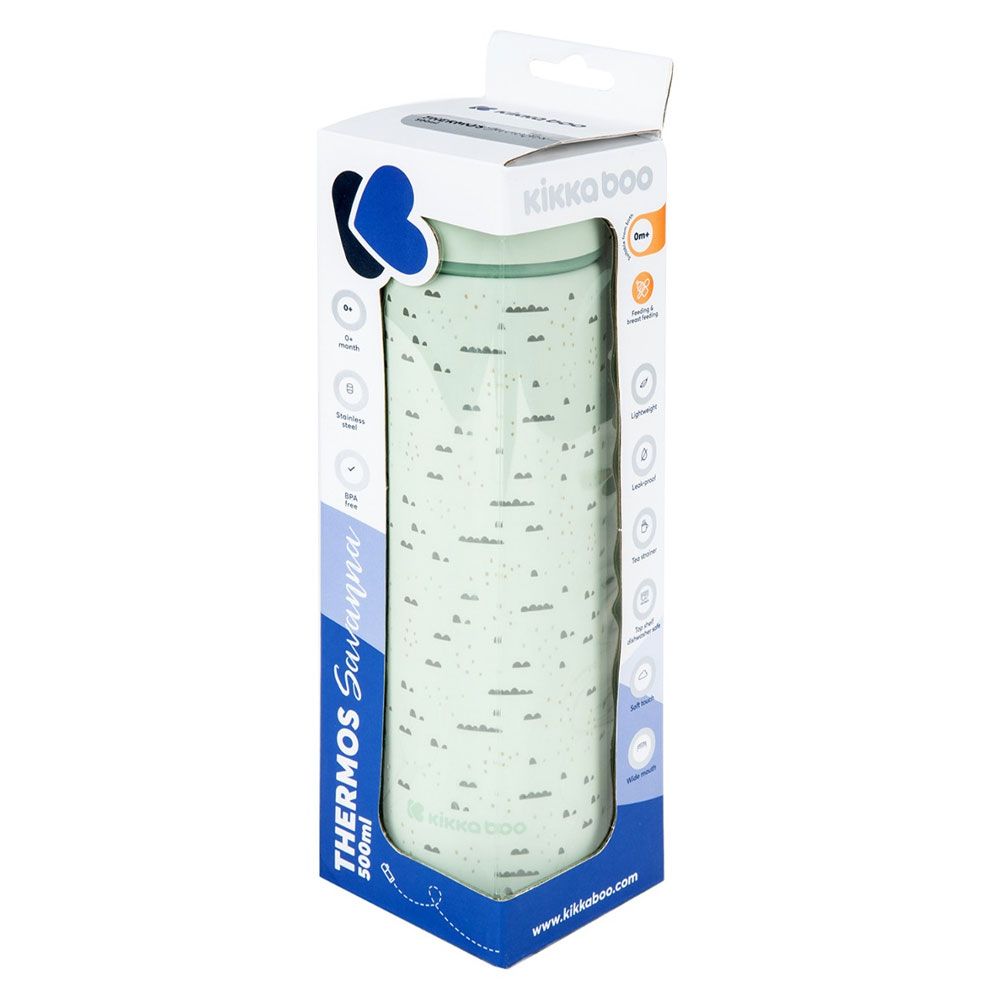 Termos Kikka Boo Savanna 500 ml verde menta - poza 4