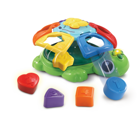 Testoasa sortator de forme si culori Vtech 602412 in limba romana - poza 2