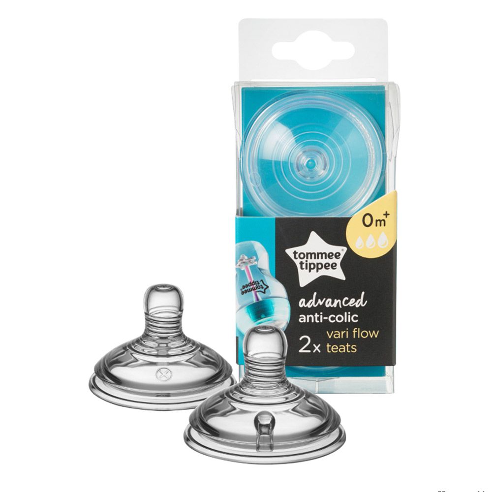 Tetina Advanced anticolici cu flux variabil Tommee Tippee 2 buc - poza 2