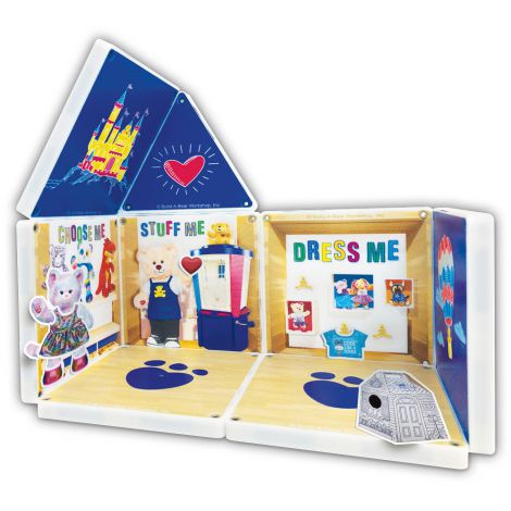 The Workshop, set cu autocolante, Magna-Tiles Structures - poza 2