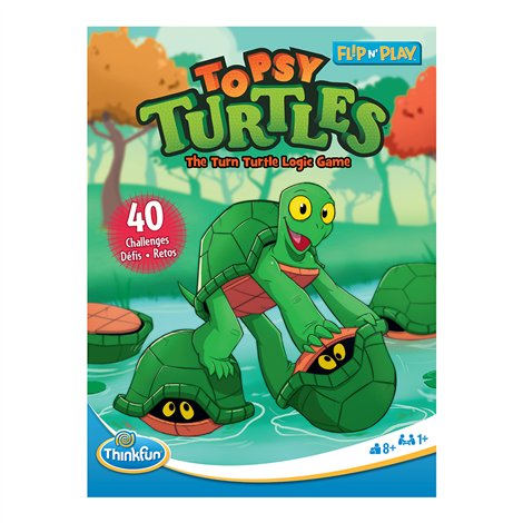 Thinkfun Flip N'Play, Joc educativ - Topsy Turtles