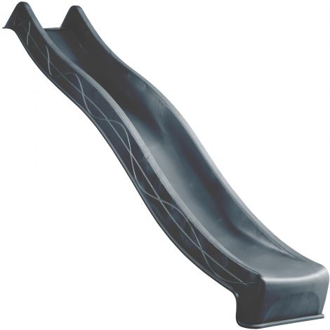 Tobogan 2.90 m Sline HDPE gri Antracit KBT - poza 2