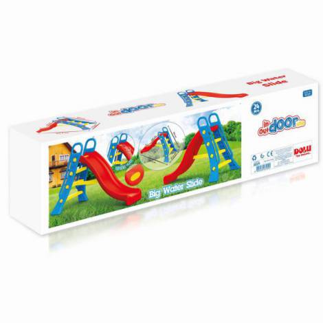 Tobogan copii , 145 cm, din plastic, Big Water Slide Dlou 3029 - poza 2