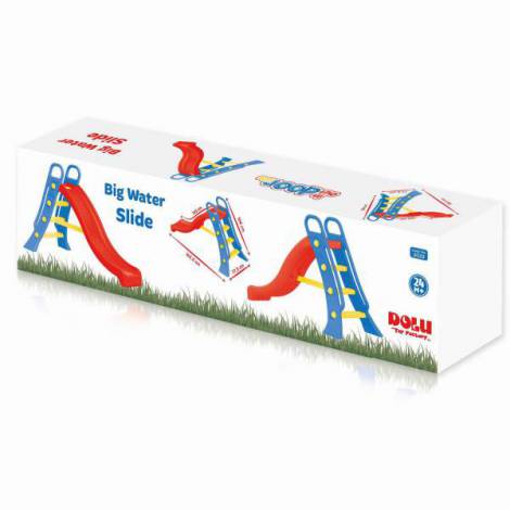 Tobogan copii , 145 cm, din plastic, Big Water Slide Dlou 3029 - poza 3