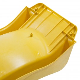 Tobogan HDPE Rex 2.3 m galben - poza 2