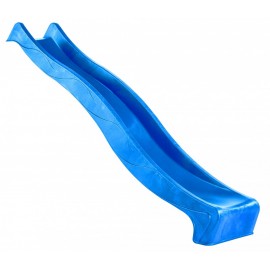 Tobogan HDPE S line 2.9m albastru duza apa - poza 2