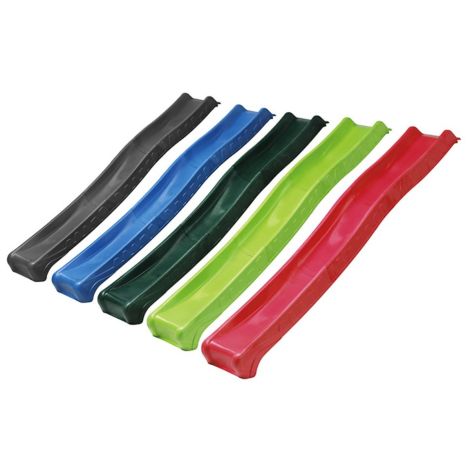Tobogan pentru copii ROCLI, 2.9m, HDPE, albastru - poza 5