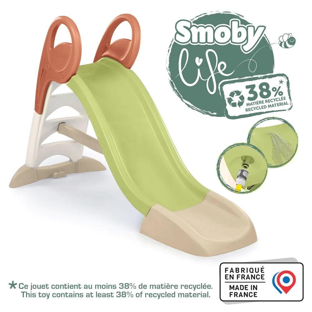 Tobogan pentru copii Smoby 150 cm Verde - poza 2