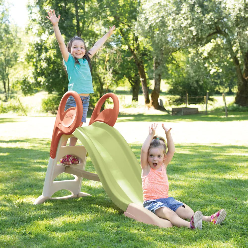 Tobogan pentru copii Smoby 150 cm Verde - poza 3