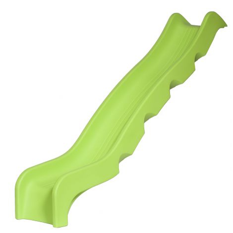 Tobogan pentru uz public Optima, lime green, 3 m lungime, pentru platforma de 1.5 m inaltime, KBT - poza 1